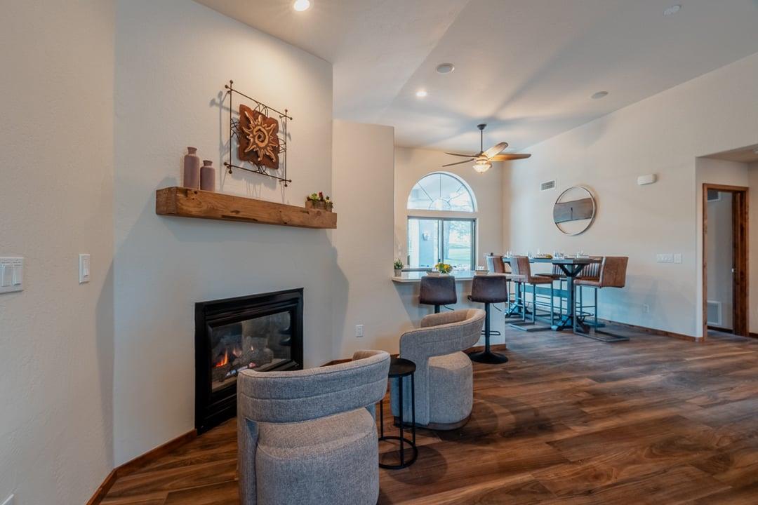 Cozy Fireplace