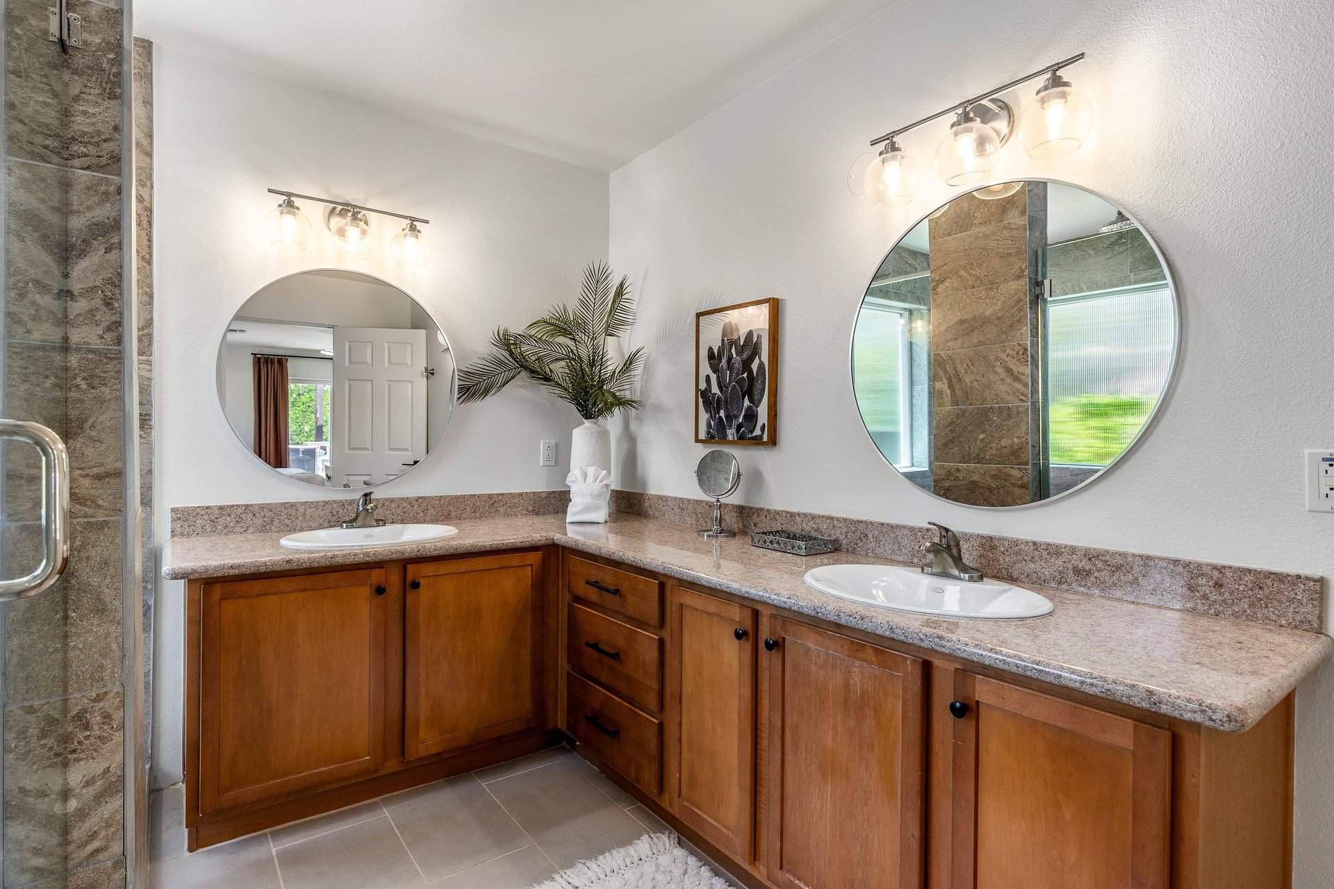 Huge guest bathroom