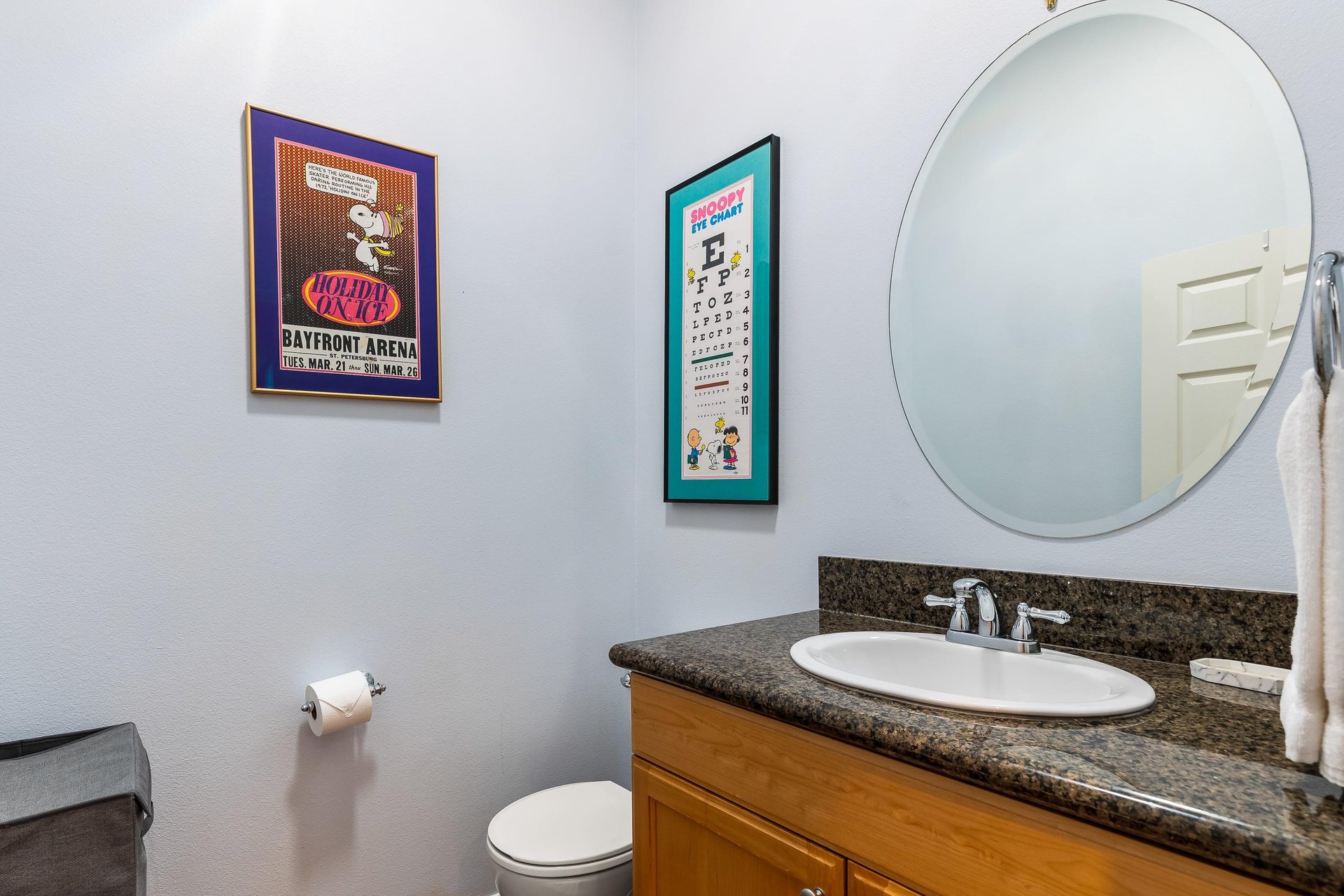 Half bathroom