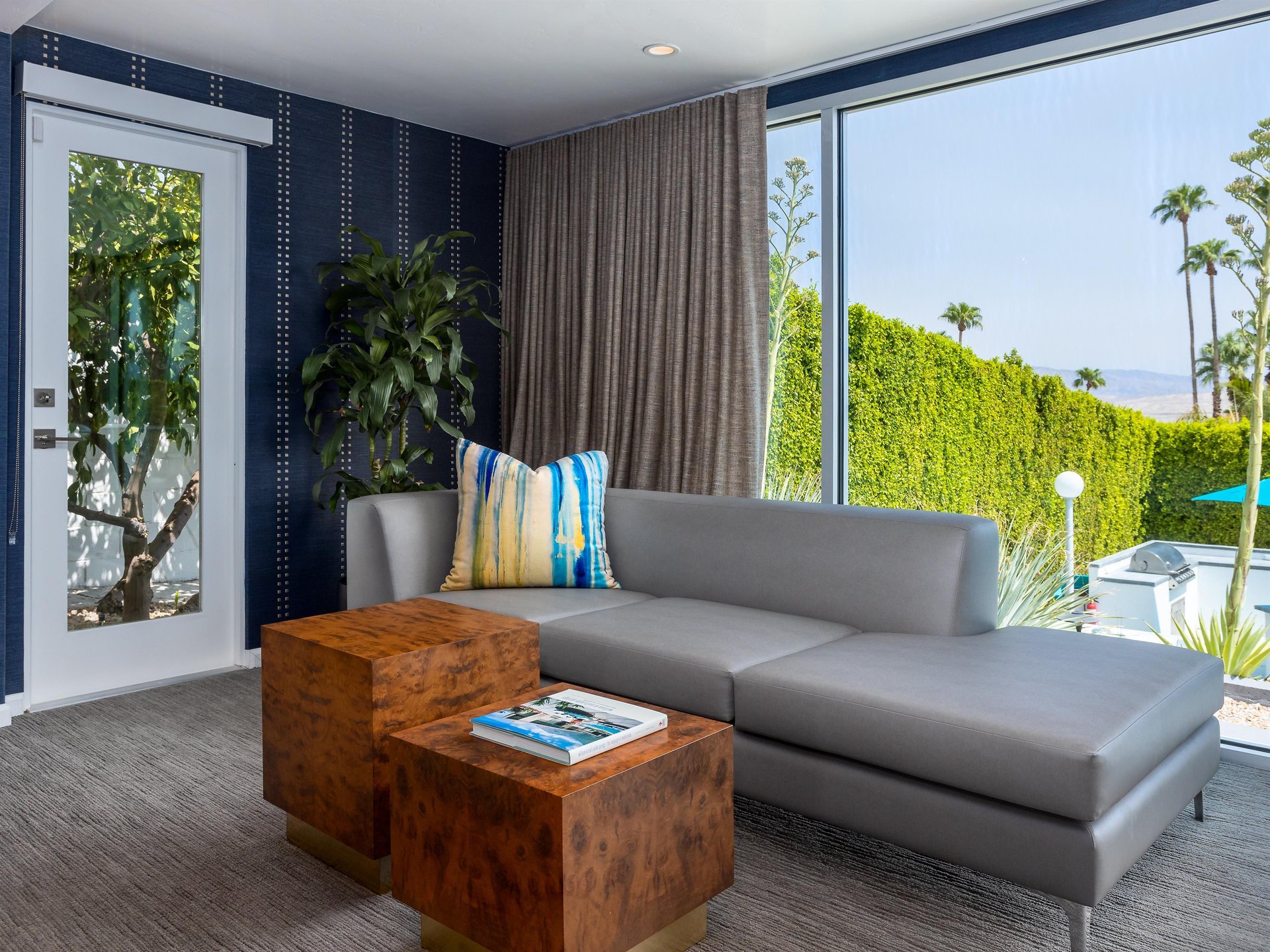 Grey Chaise Lounge