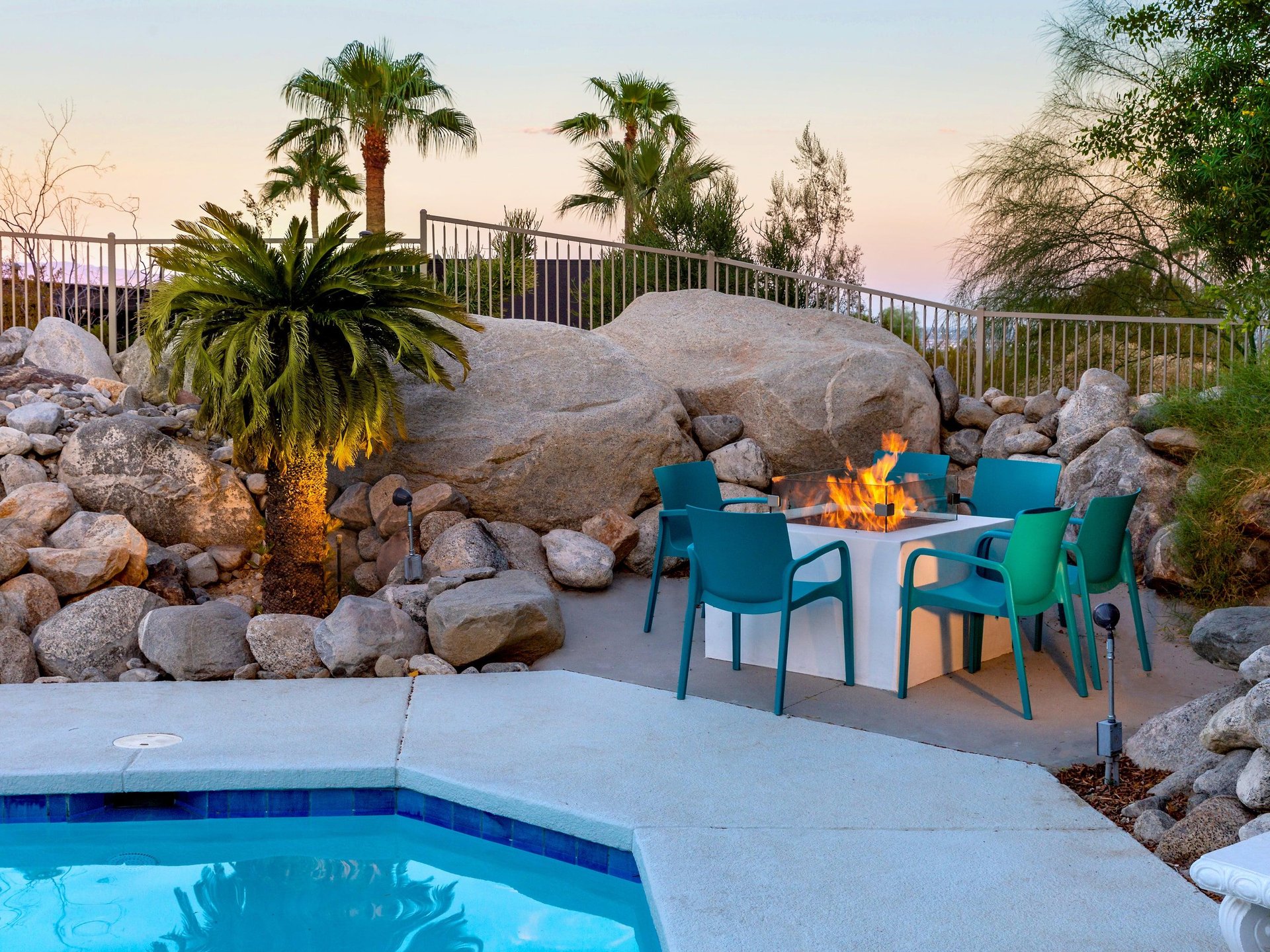 Firepit lounge