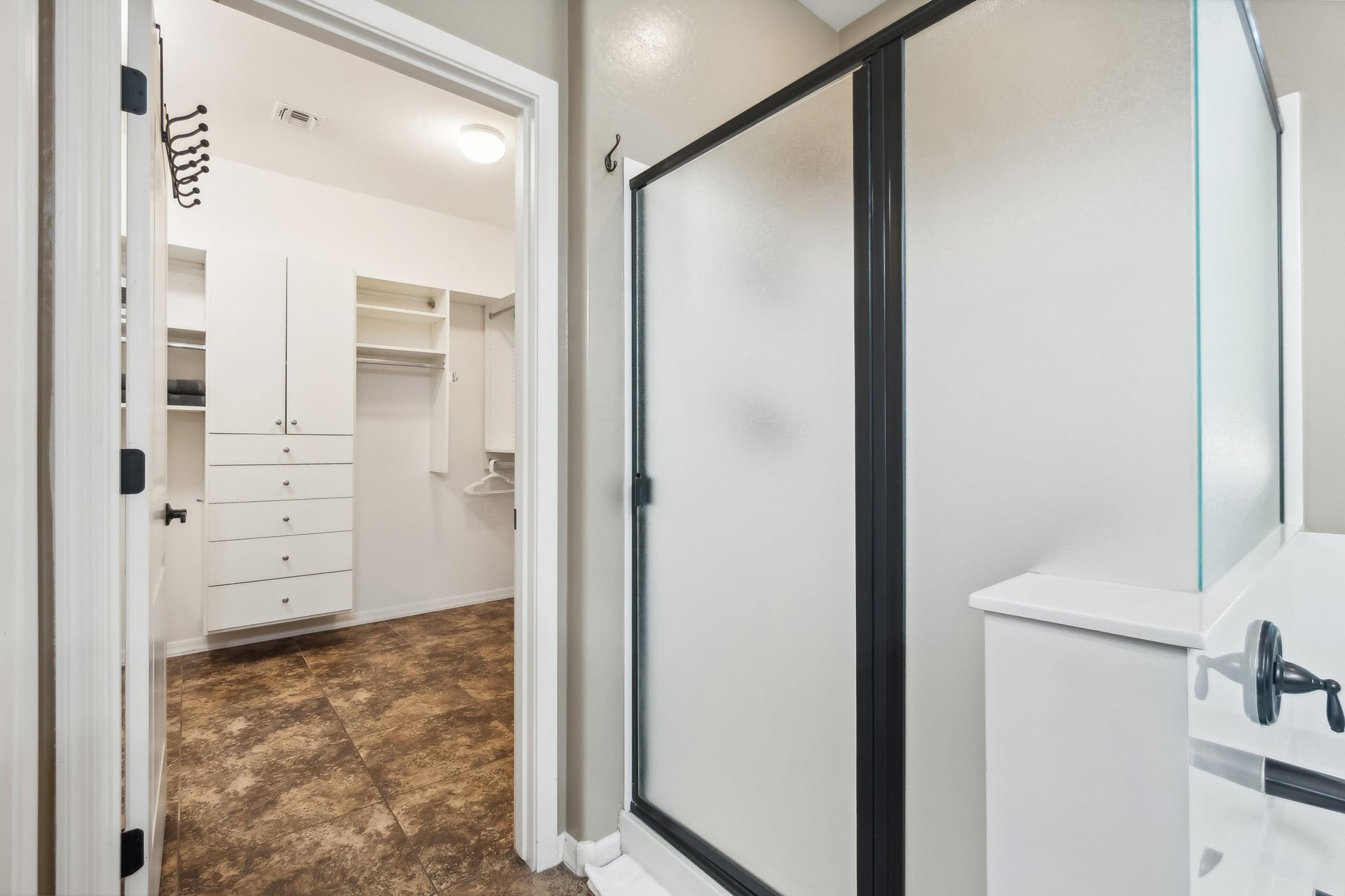 Large Walk in Shower