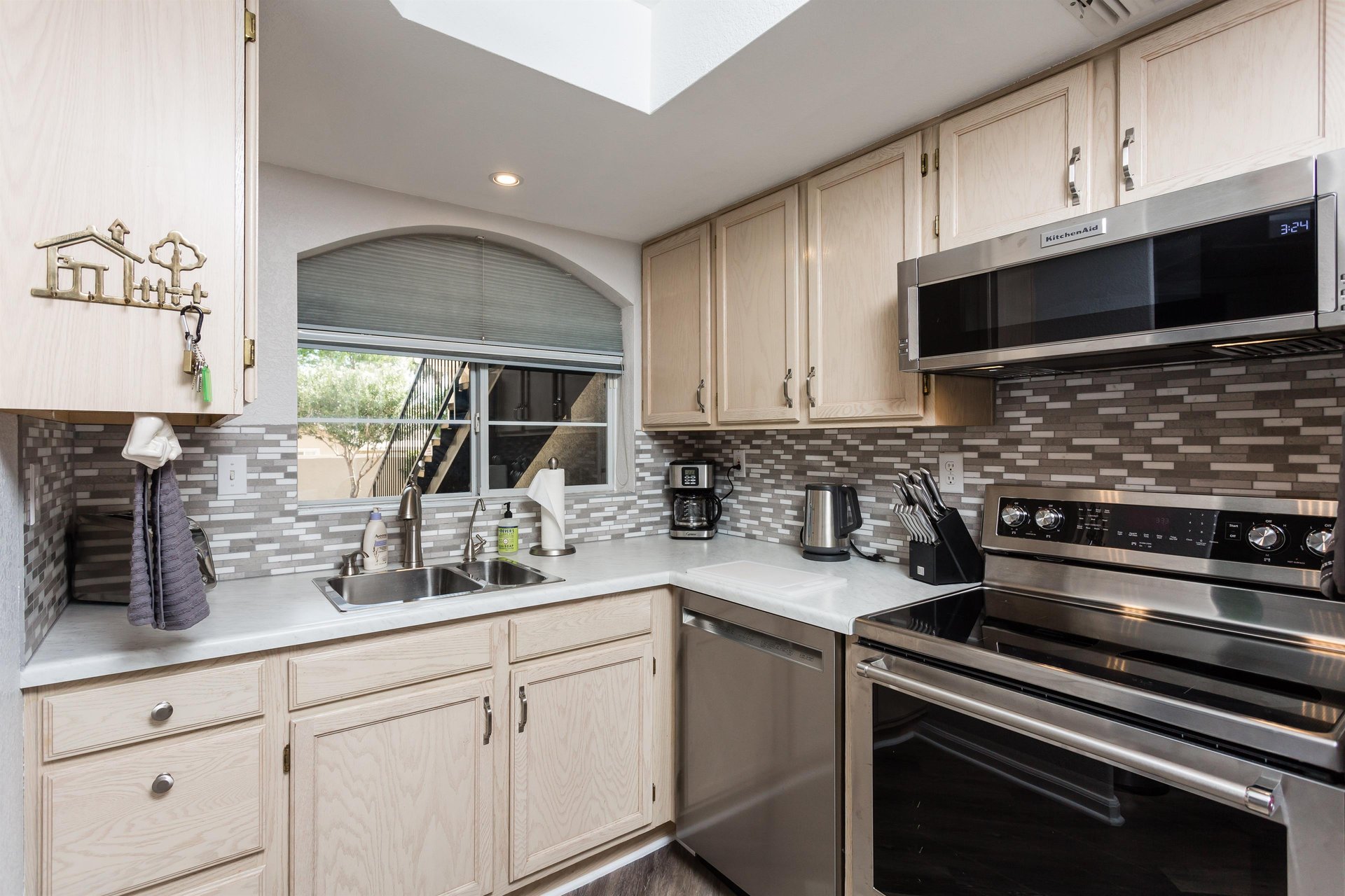 Upgraded kitchen to make cooking an activity rather than a chore
