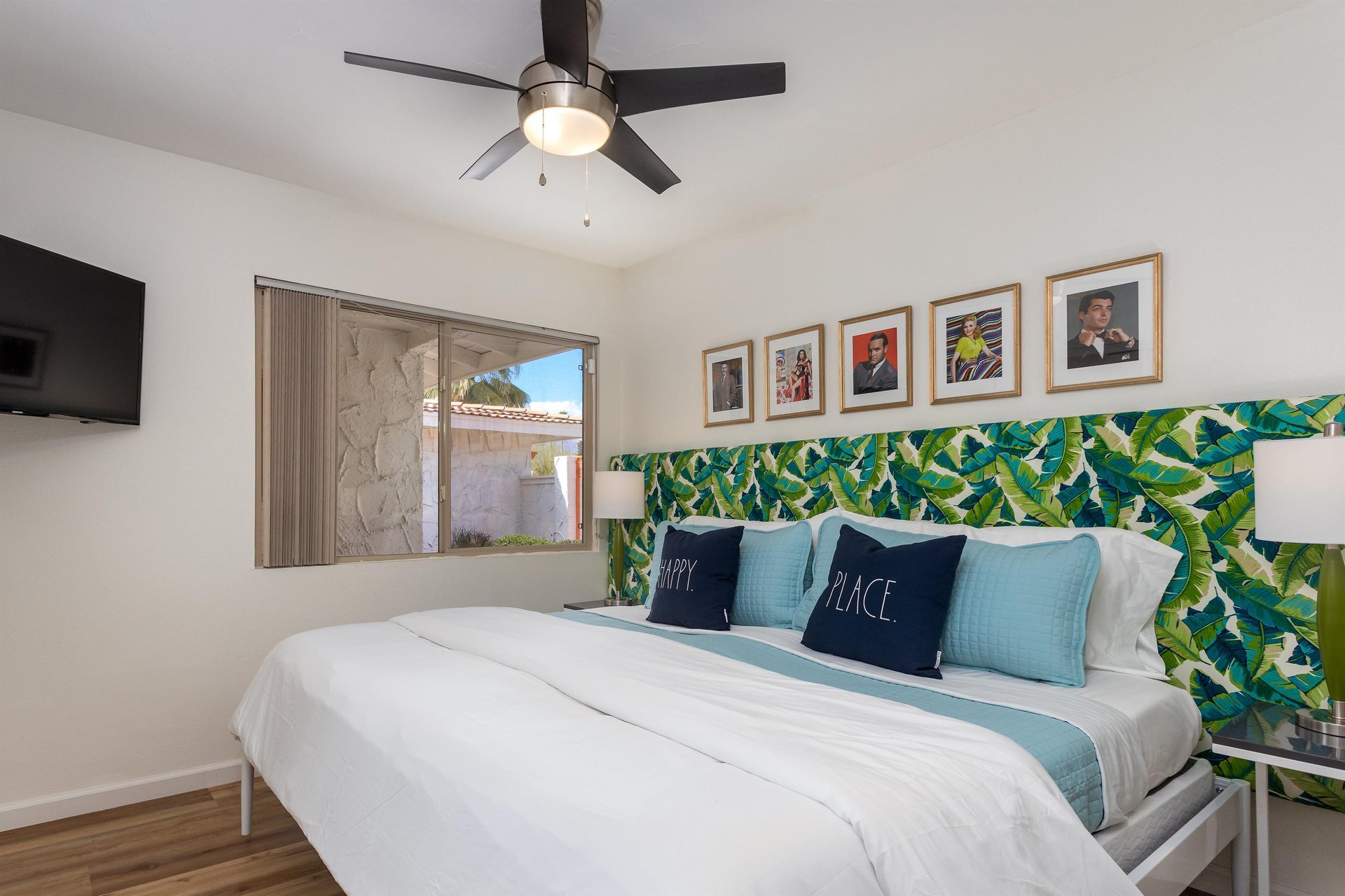 Charming bedrooms