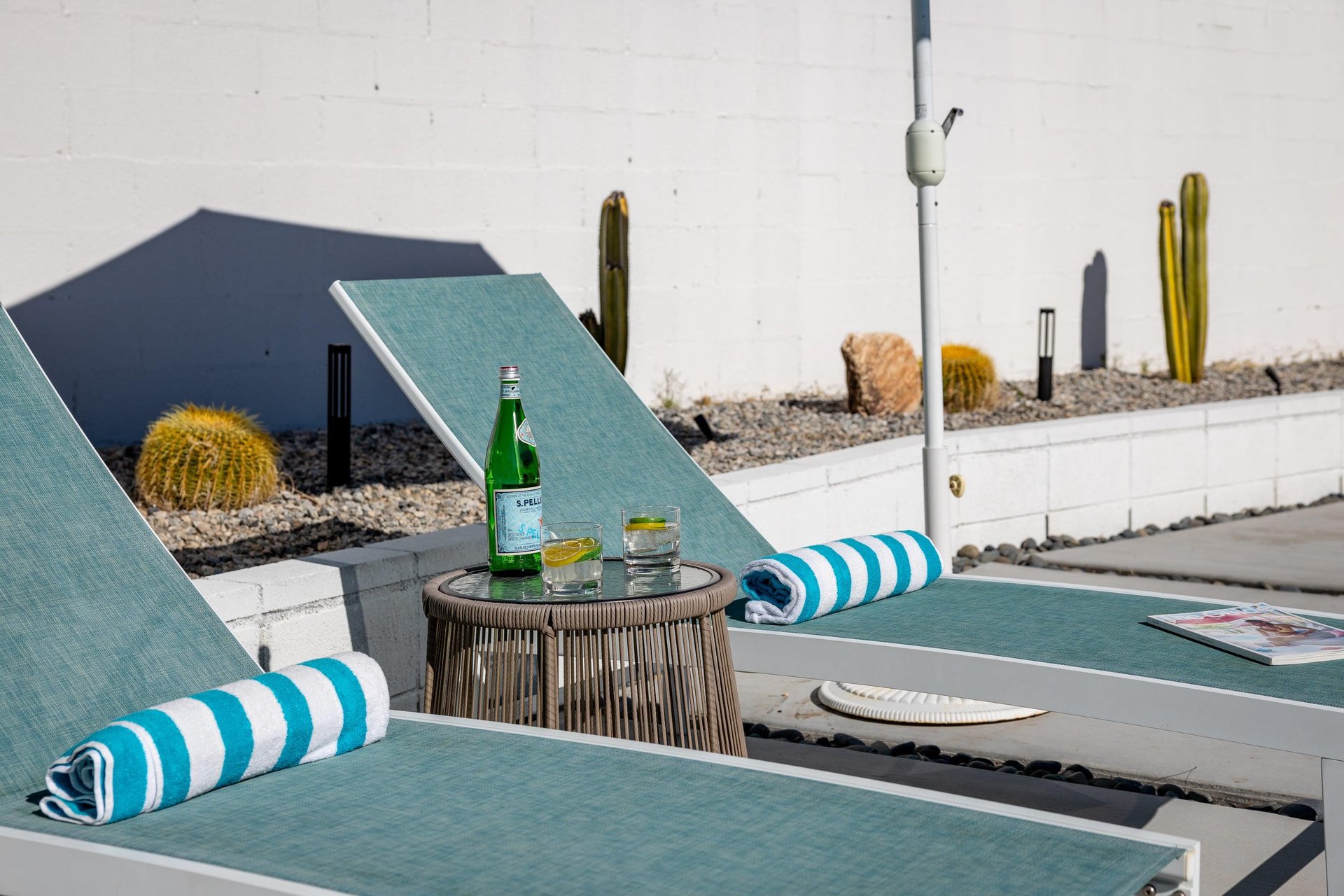 Rest and relax by the pool
