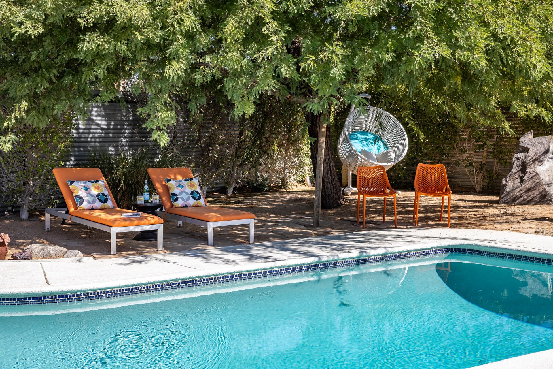 Dive into the pool