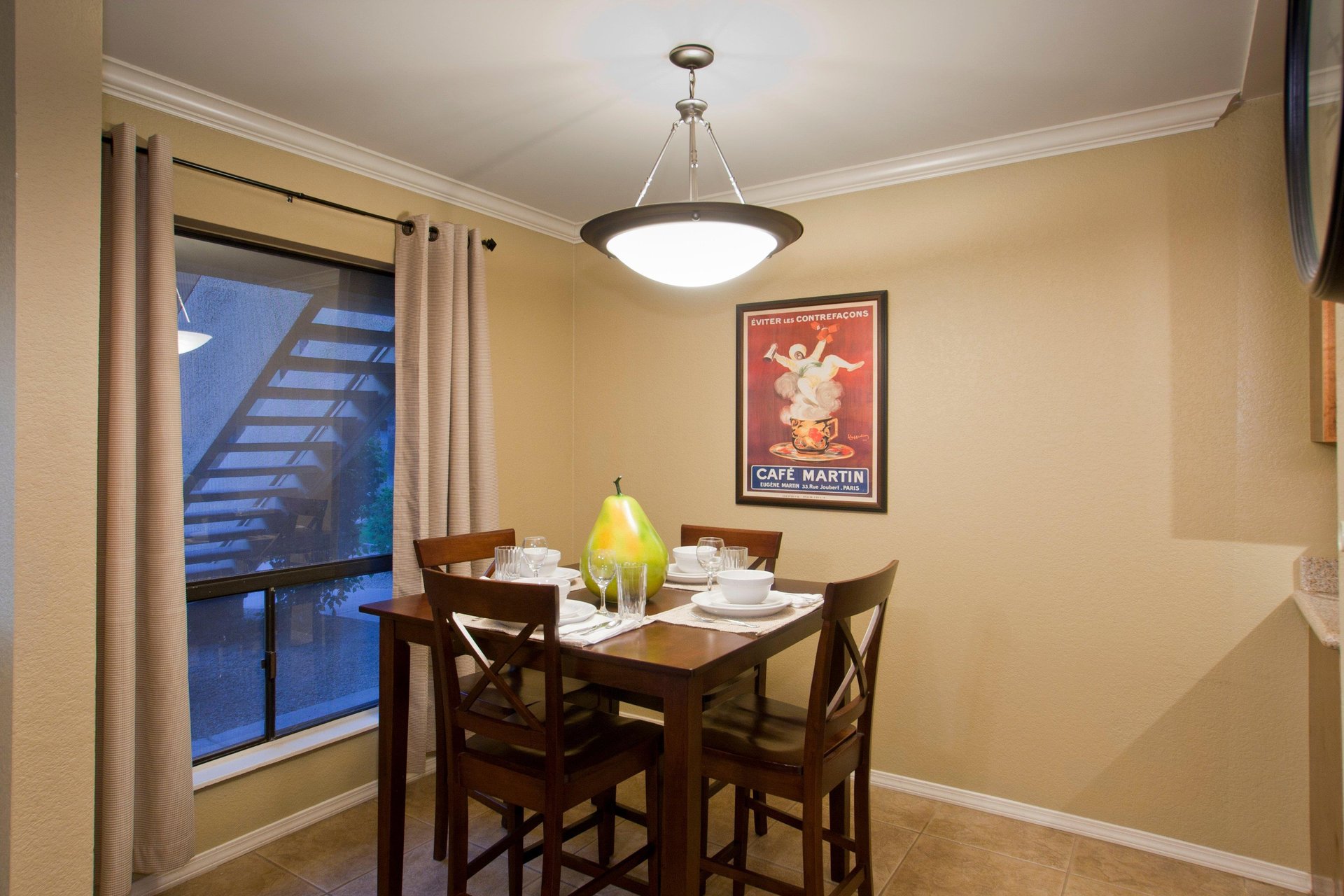 Dining area