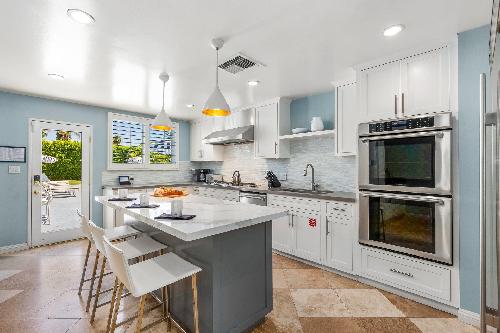 Spacious kitchen