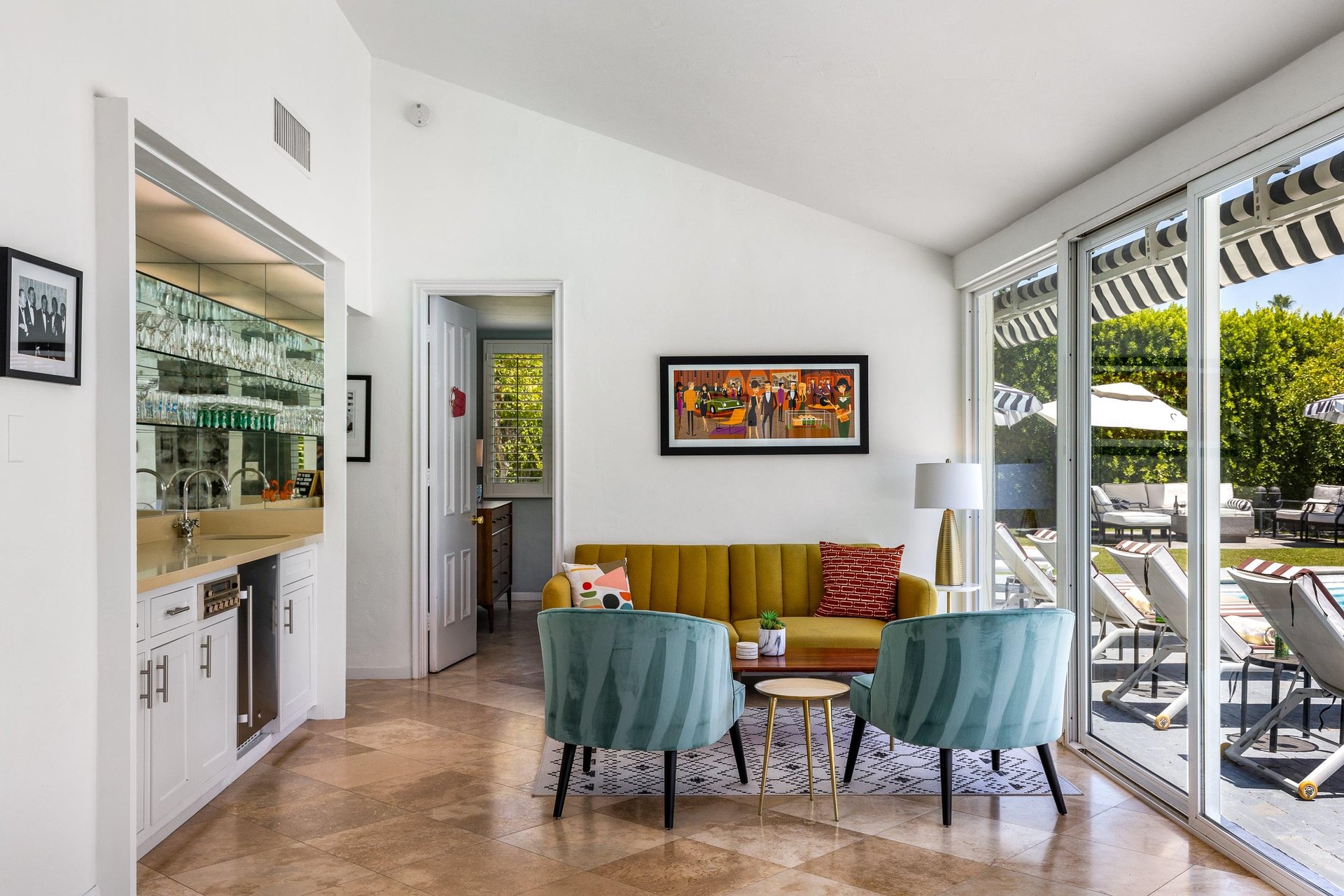 Open living room