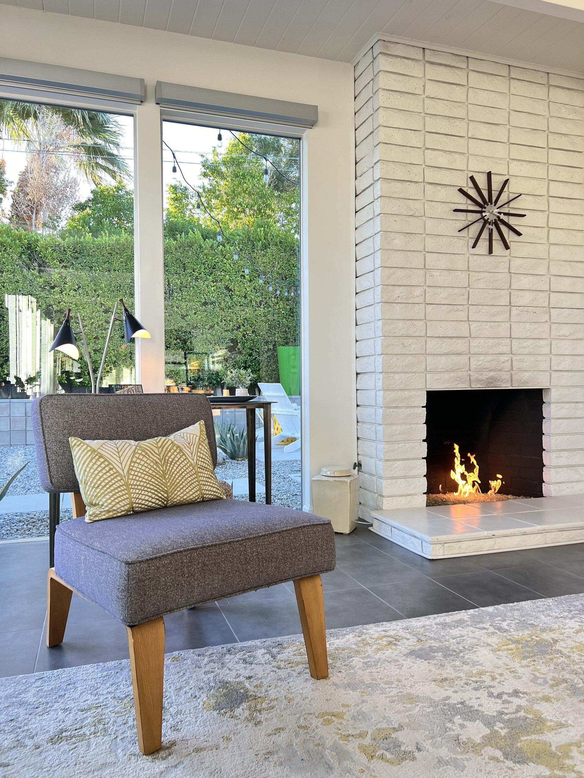 Fabulous fireplace