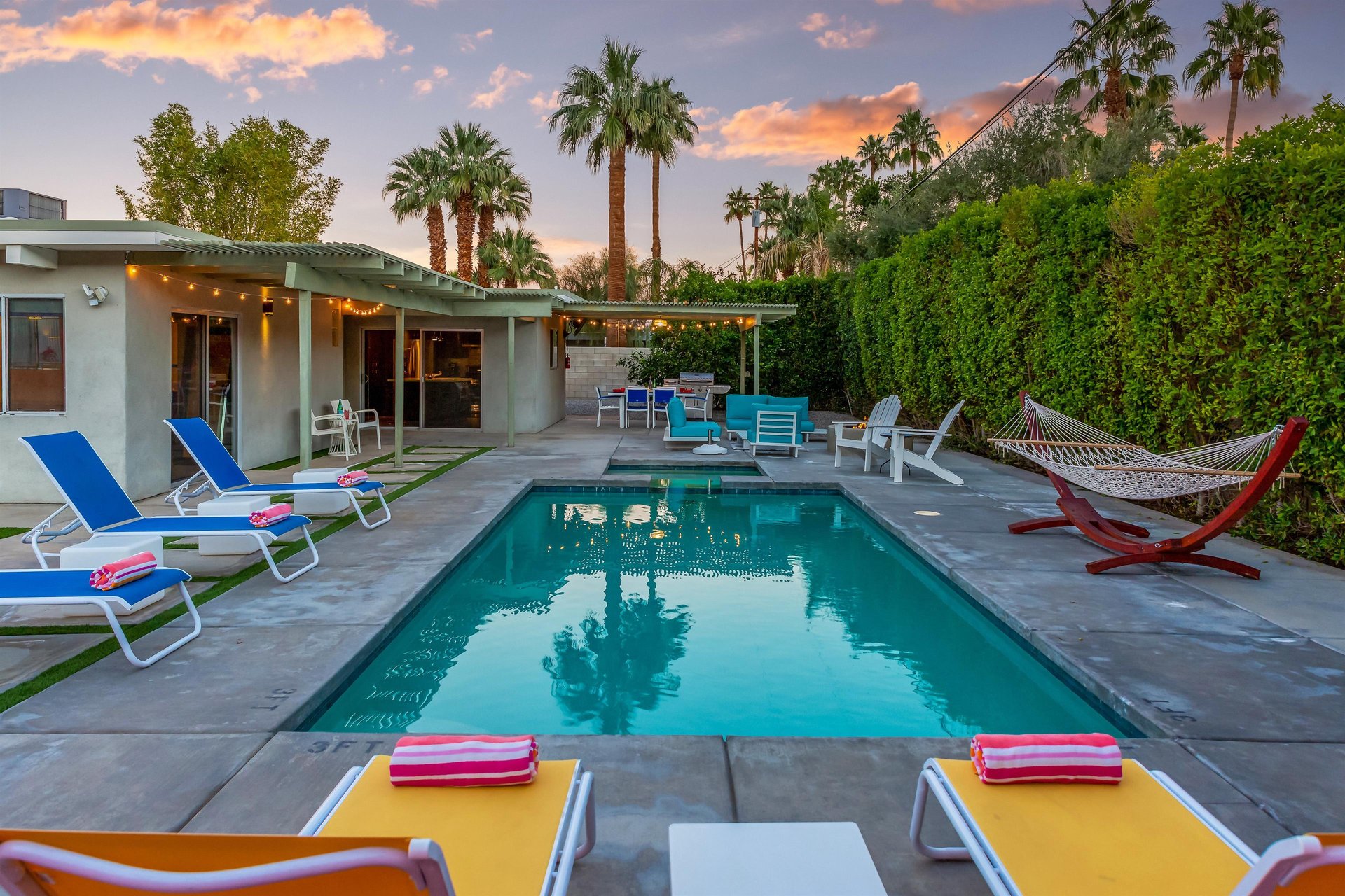 Relax by the pool