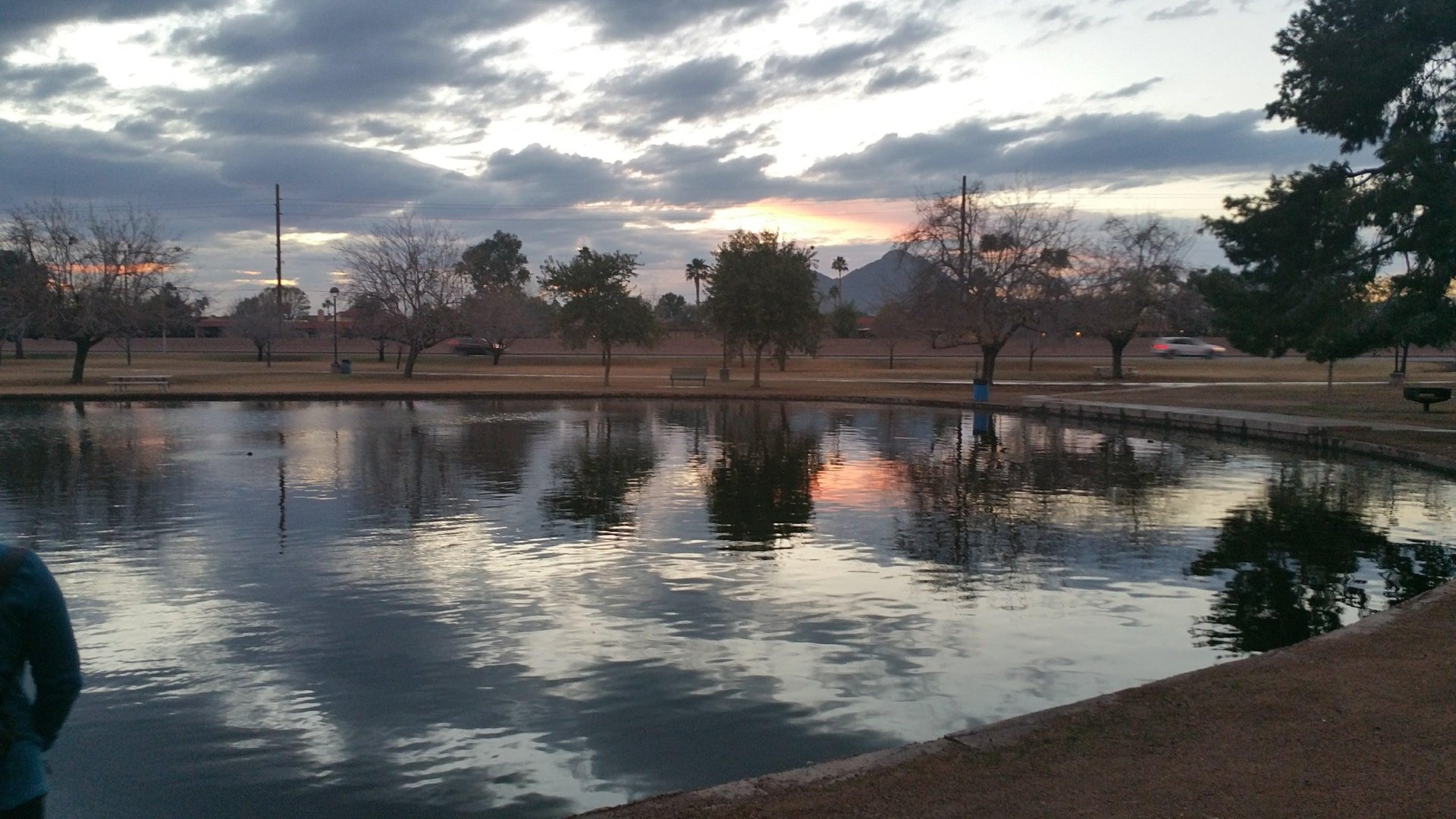 Near Huge duck park
