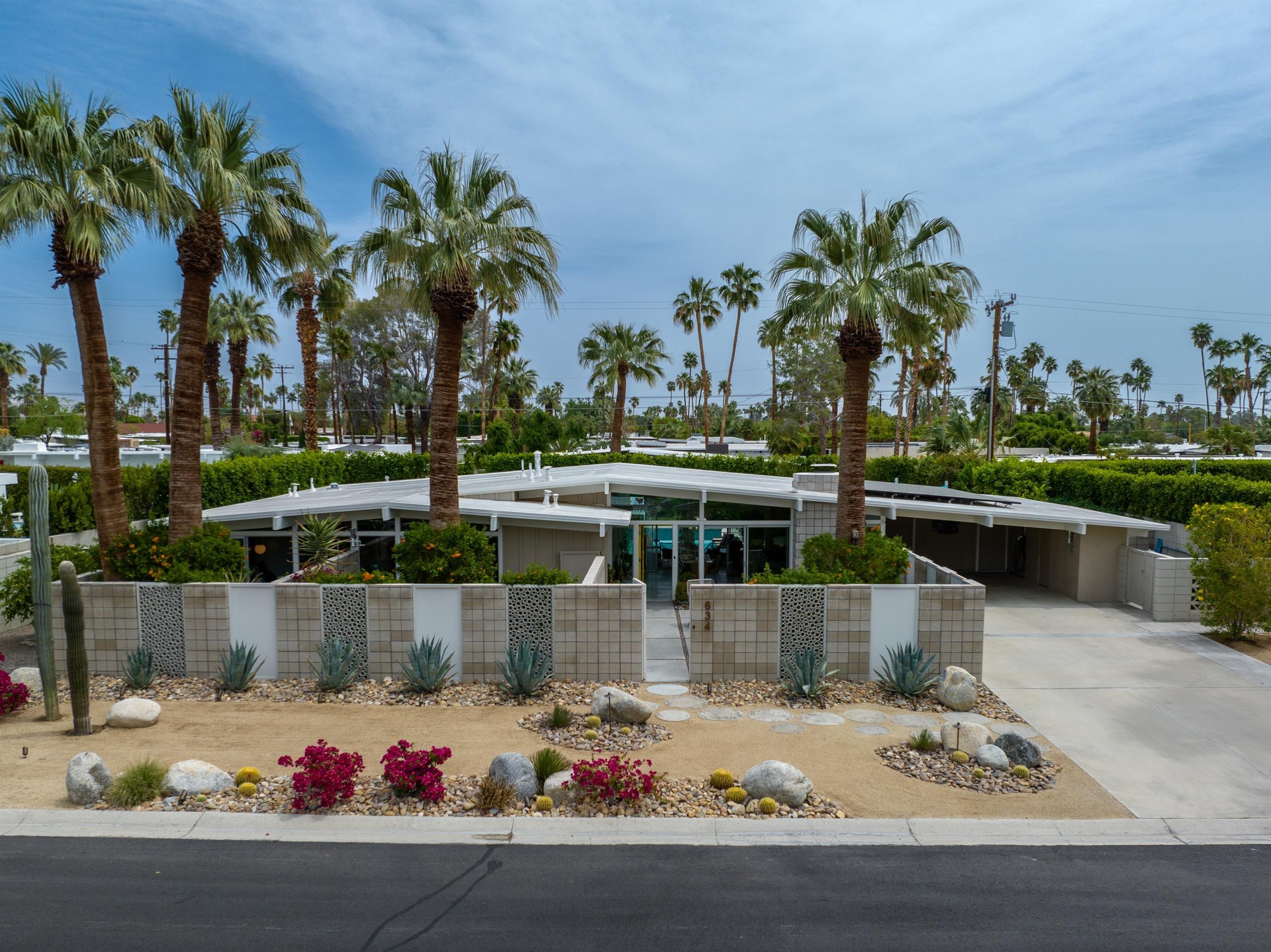 Private patios