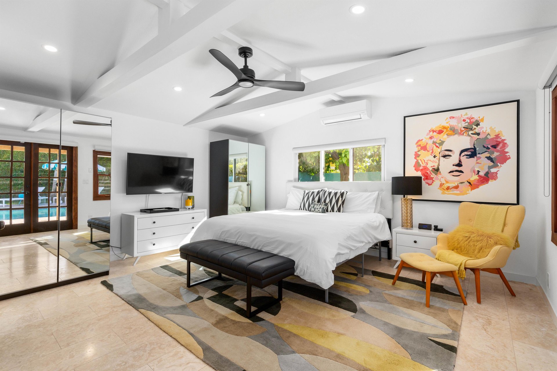 Casita bedroom
