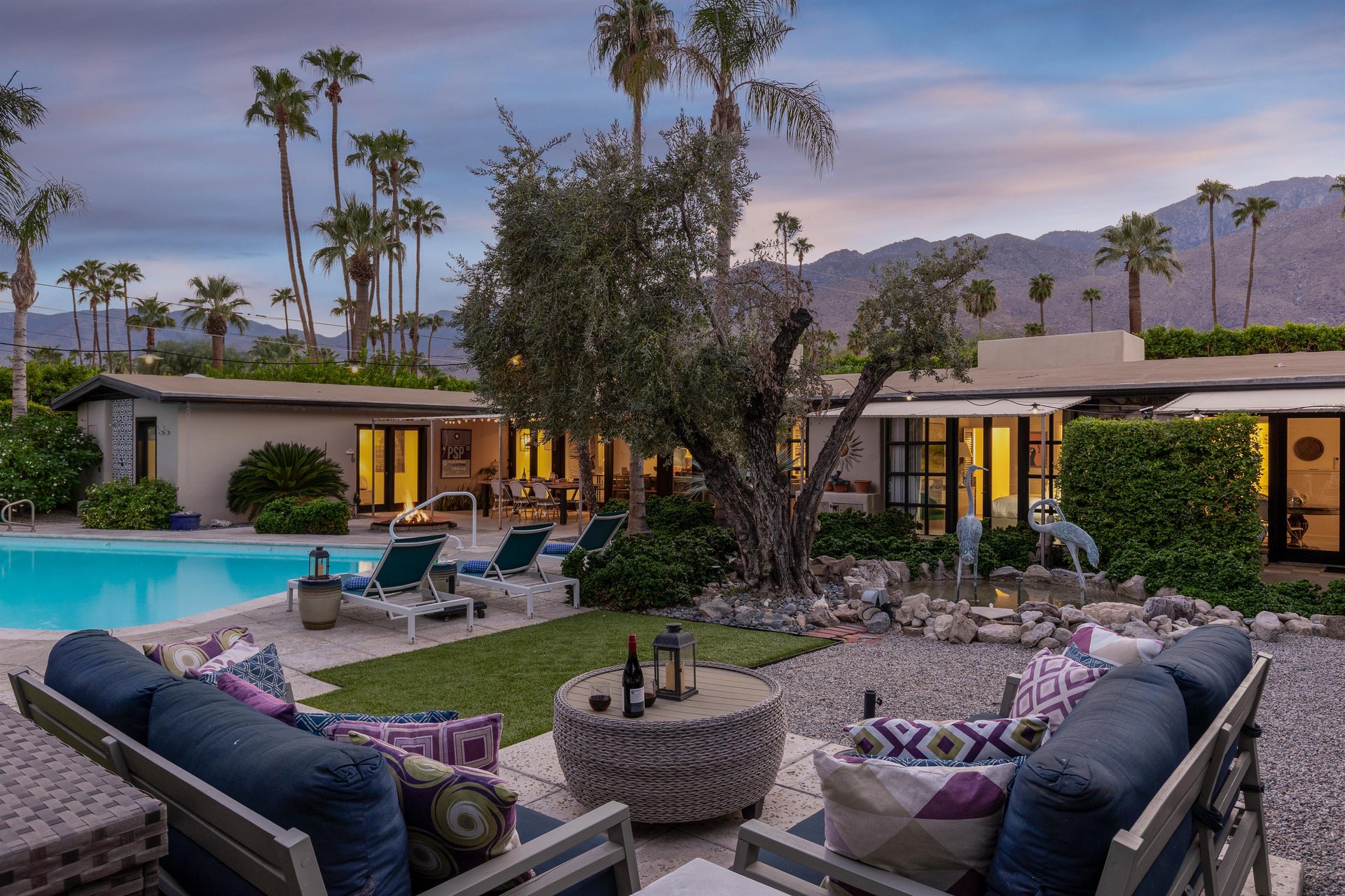 Stunning and private, fully enclosed yard