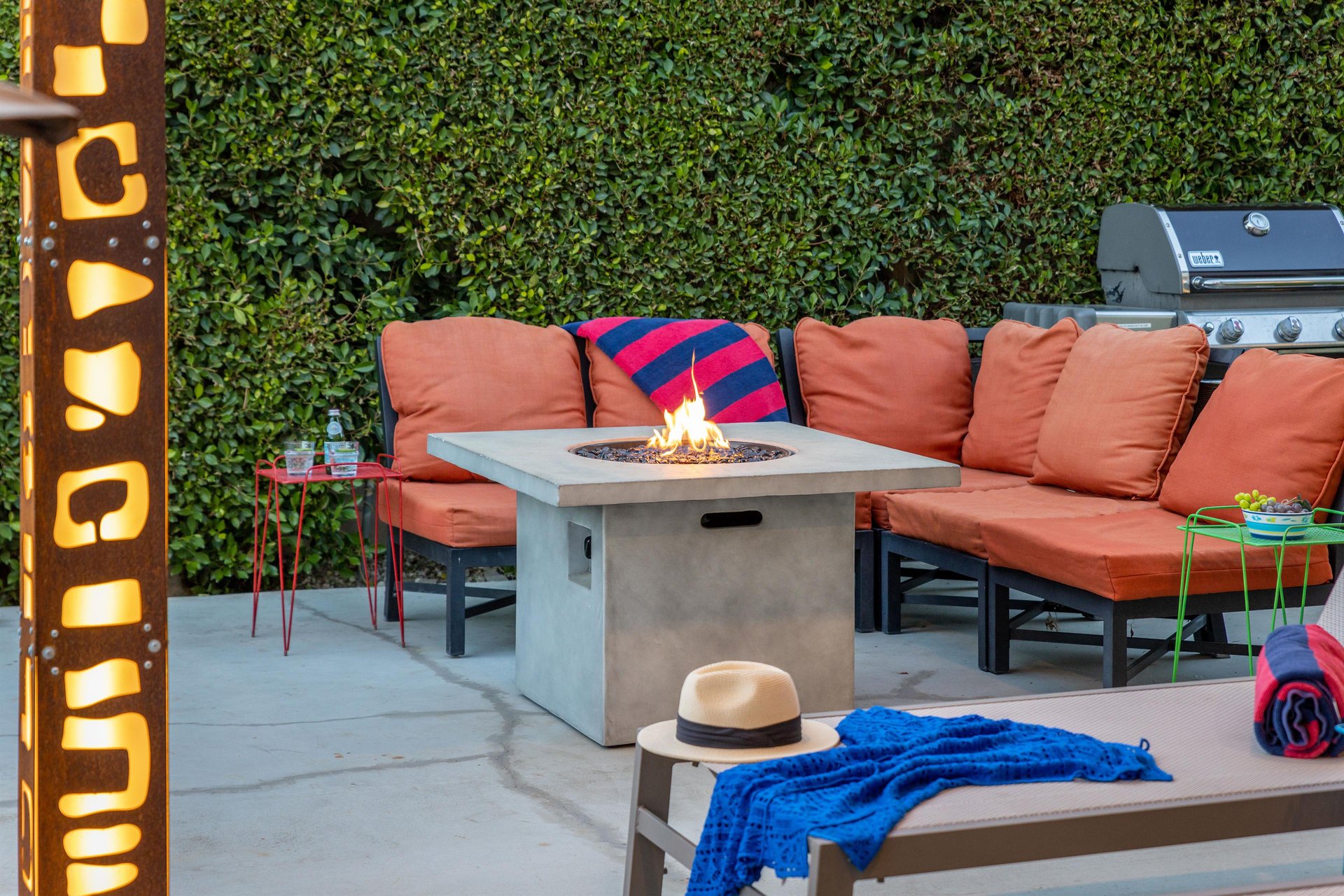 Firepit lounge