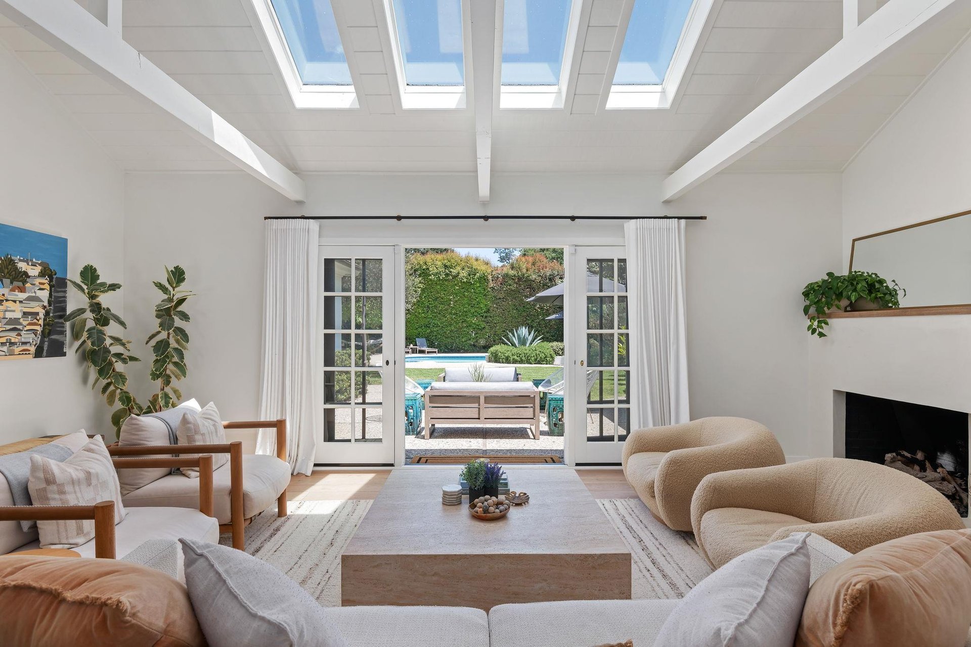 Main Living Room and Outdoor Living Area