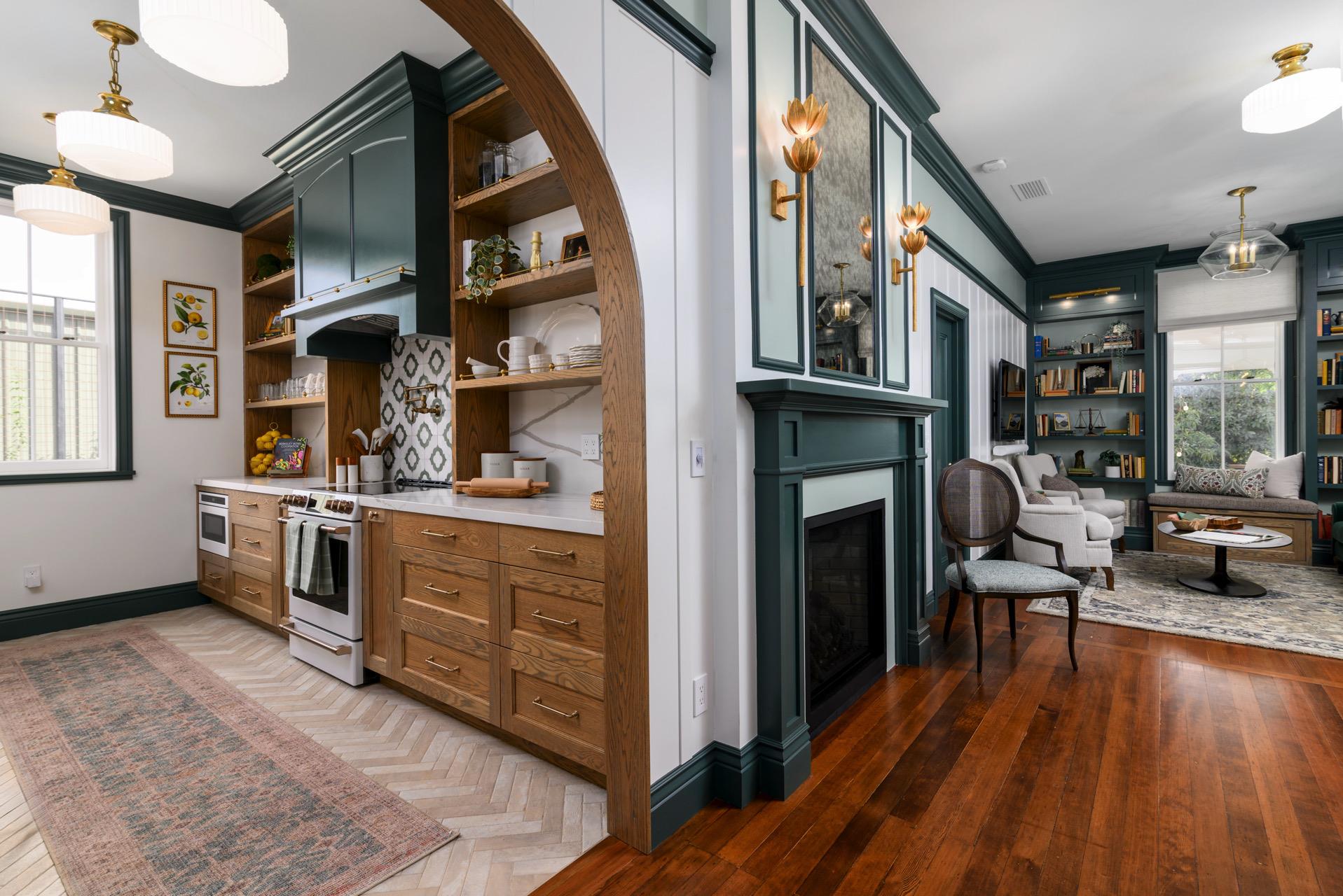 Kitchen and Hall