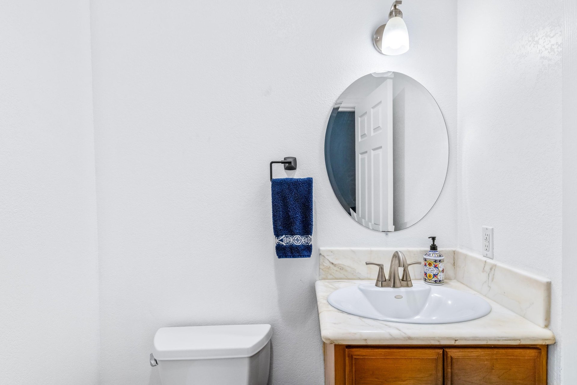 Half bathroom.