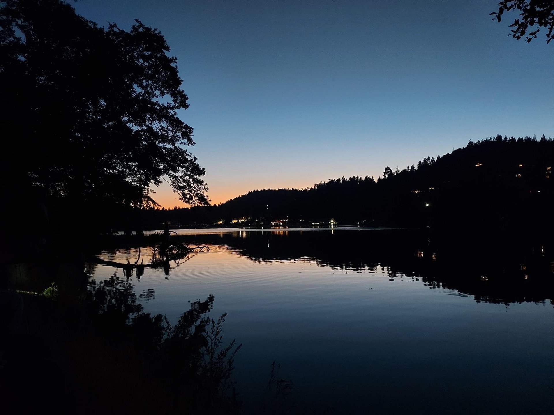 Views of the lake.