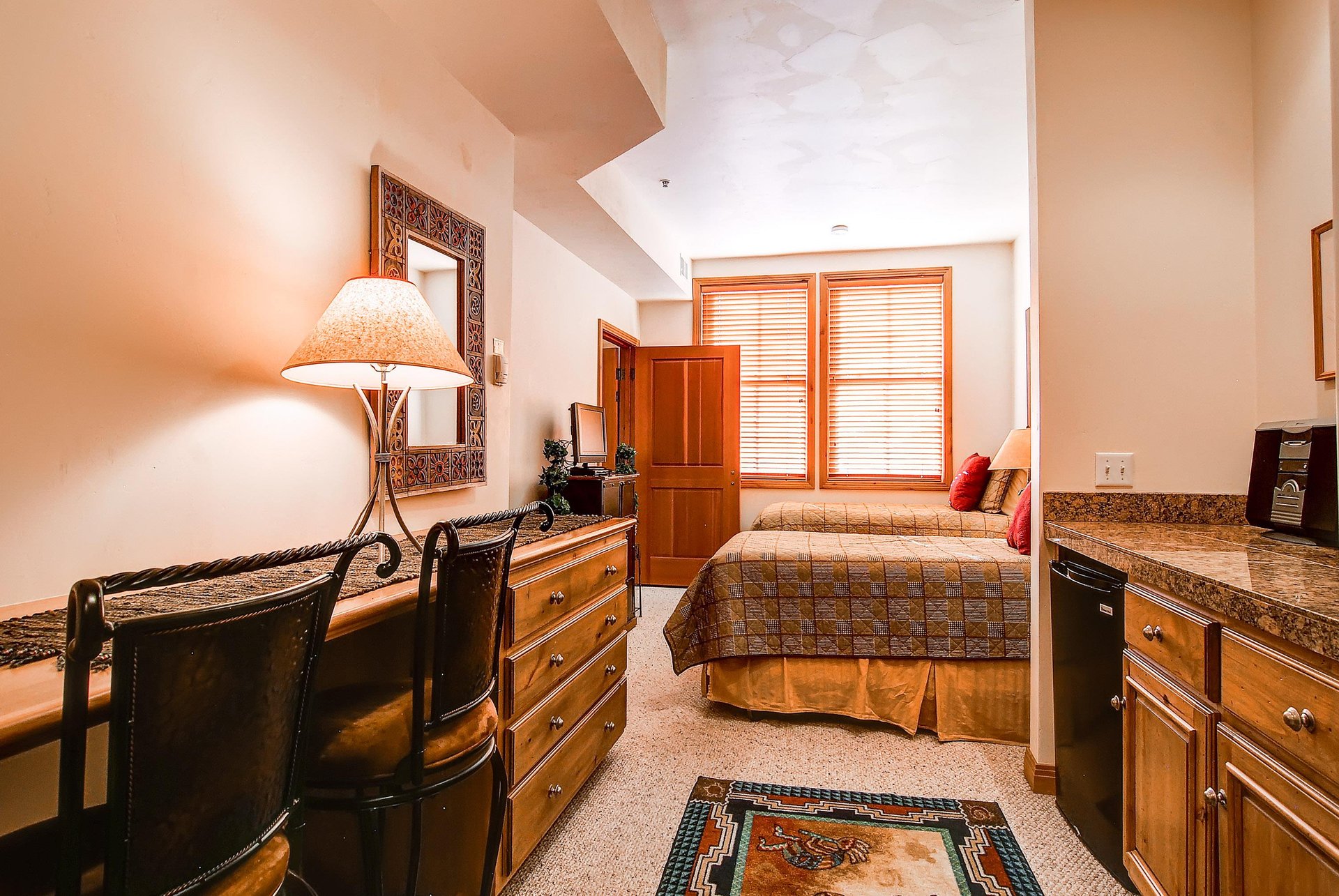 Second bedroom suite  Park City LodgingLift Lodge 203