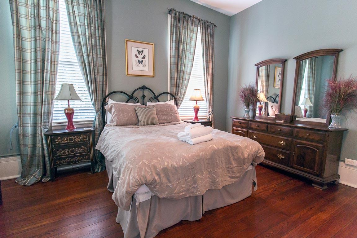 Sleep in to the melody of the chirping birds outside.