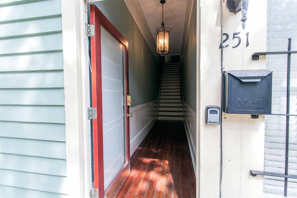 This apartment is up a full flight of stairs.