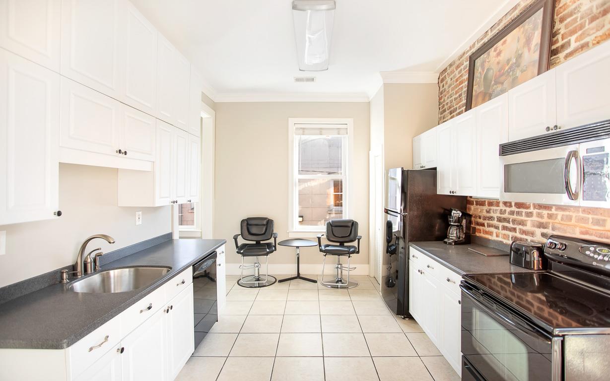 Plenty of counter space to prepare home cooked meals