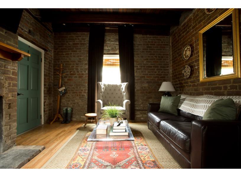 View from the stairs.