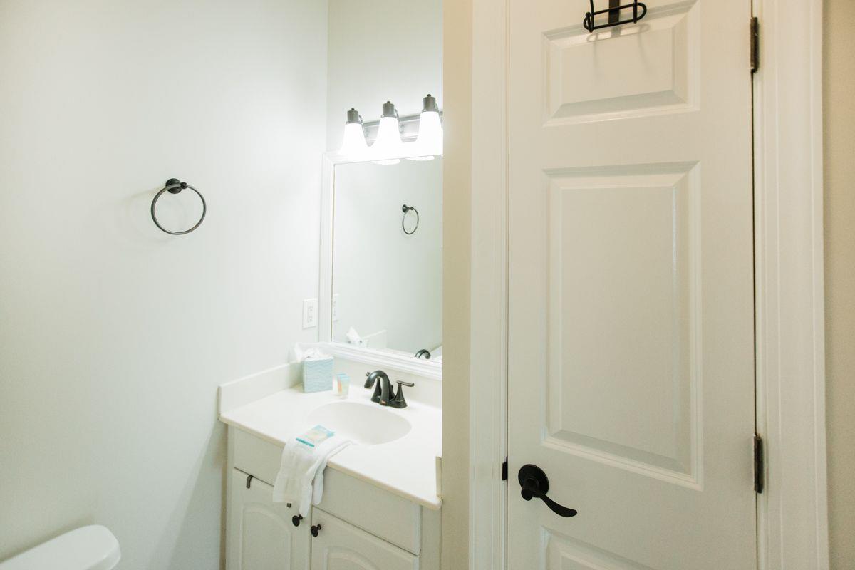 Each guest will have an ample amount of counter space, and storage.