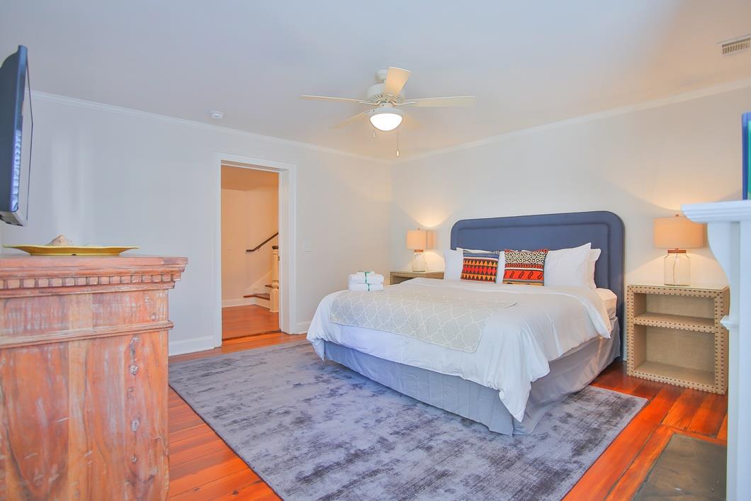 Unwind from all the foot travel in this king size bed.