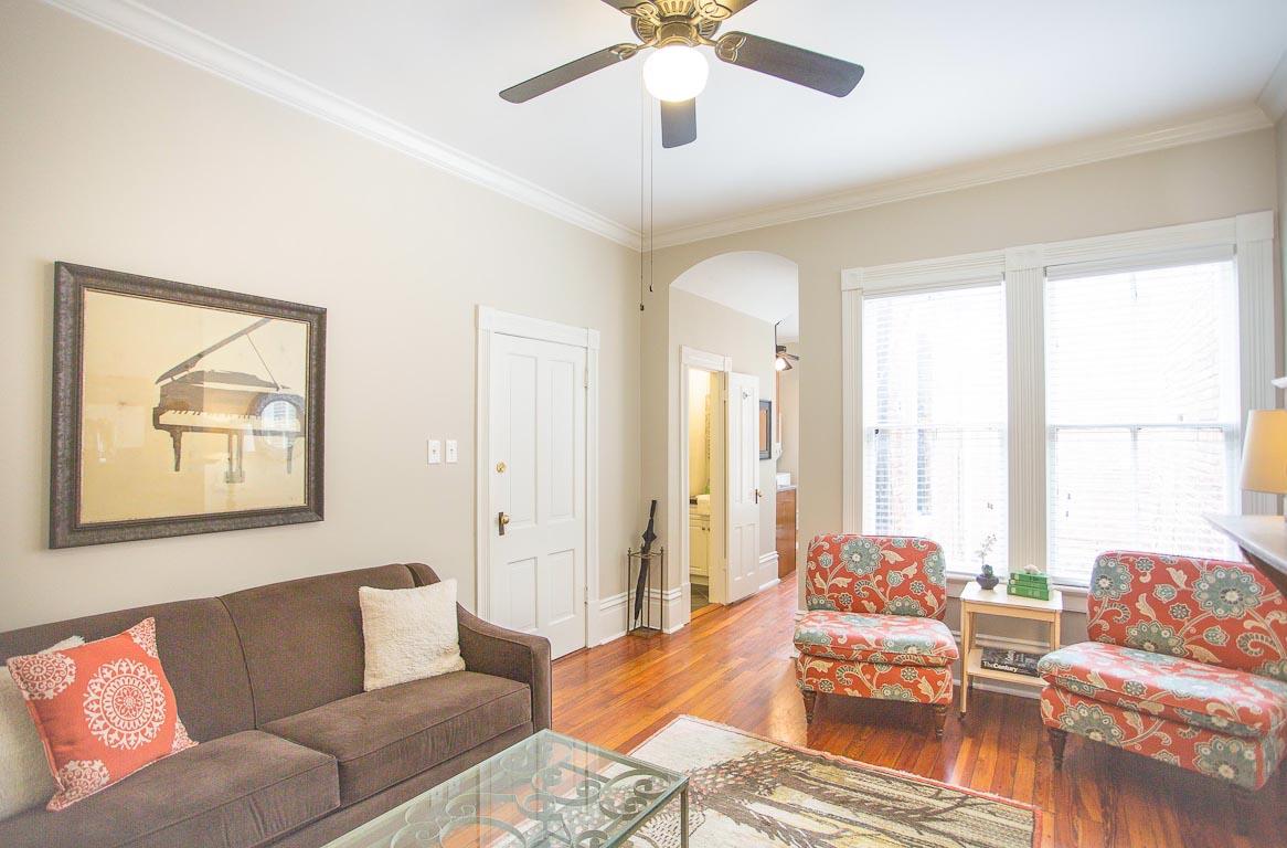 The couch pulls out to a Queen sleeper.