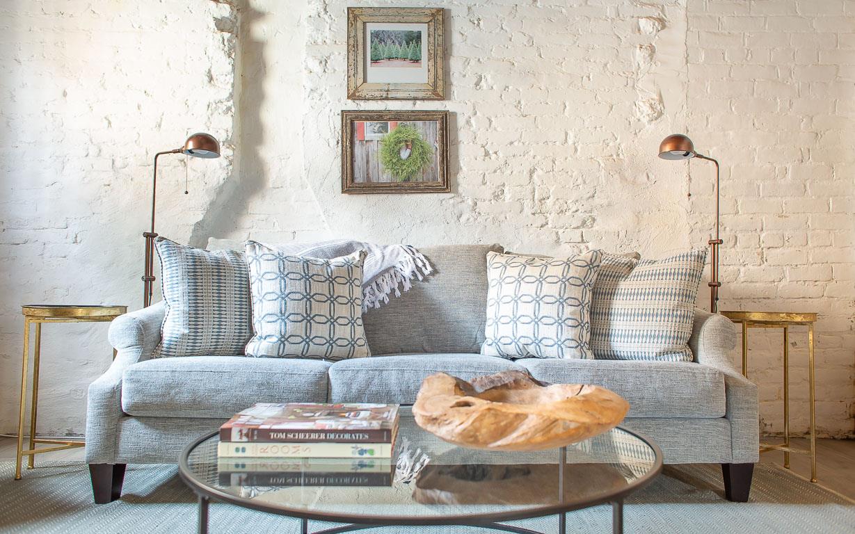 No detail has been spared in this living room