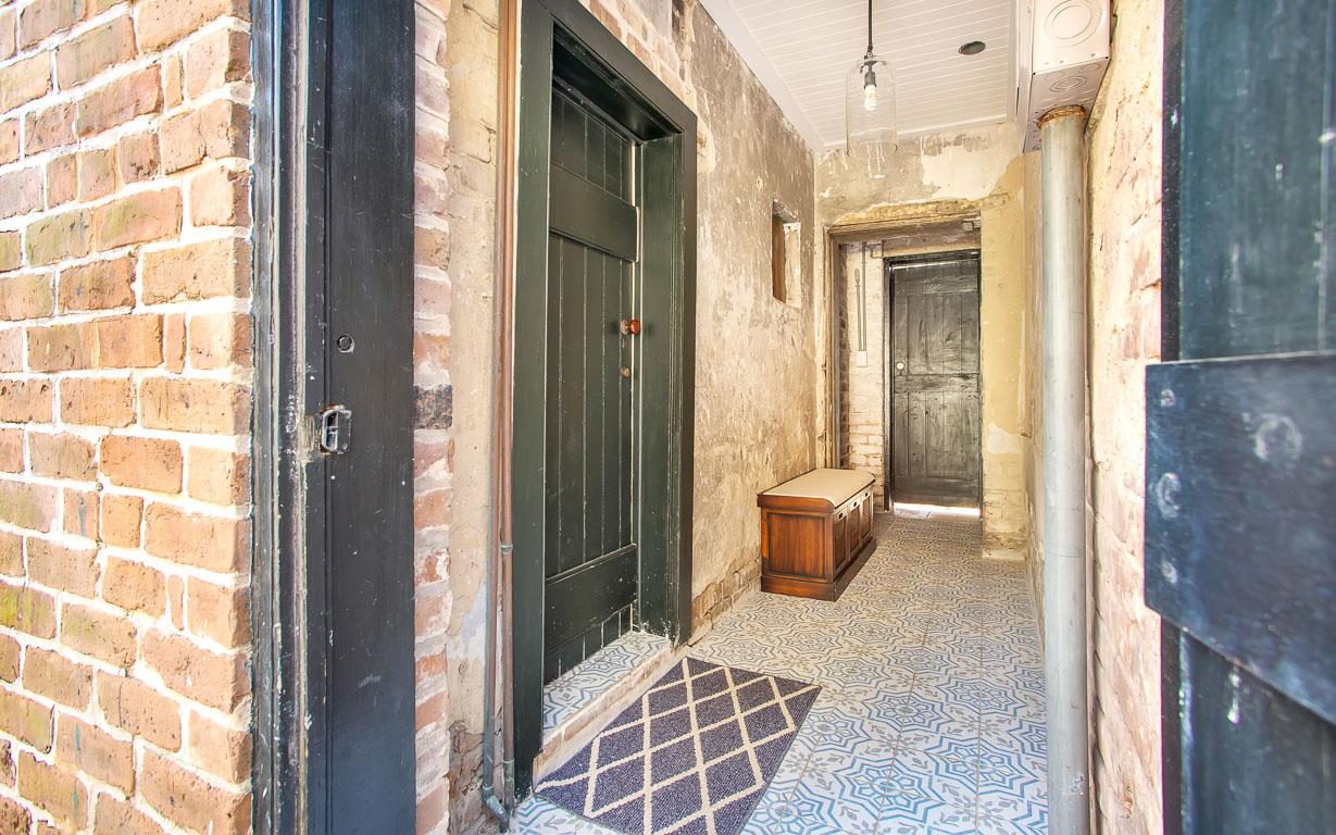 Your private entrance and mudroom located off of the lane.