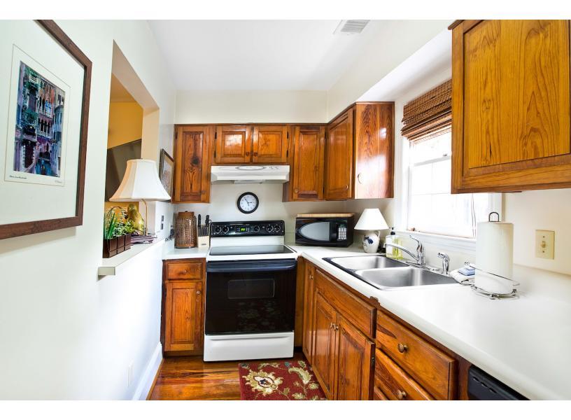 Fully equipped kitchen for whipping up family dinners.
