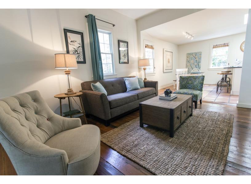 Living area looking towards the Kitchen