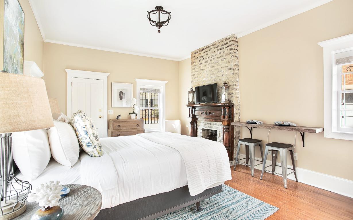 Watch your favorite TV shows or a movie from bed.