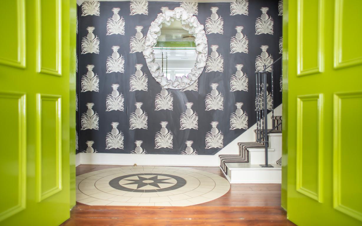 View of the stately foyer.