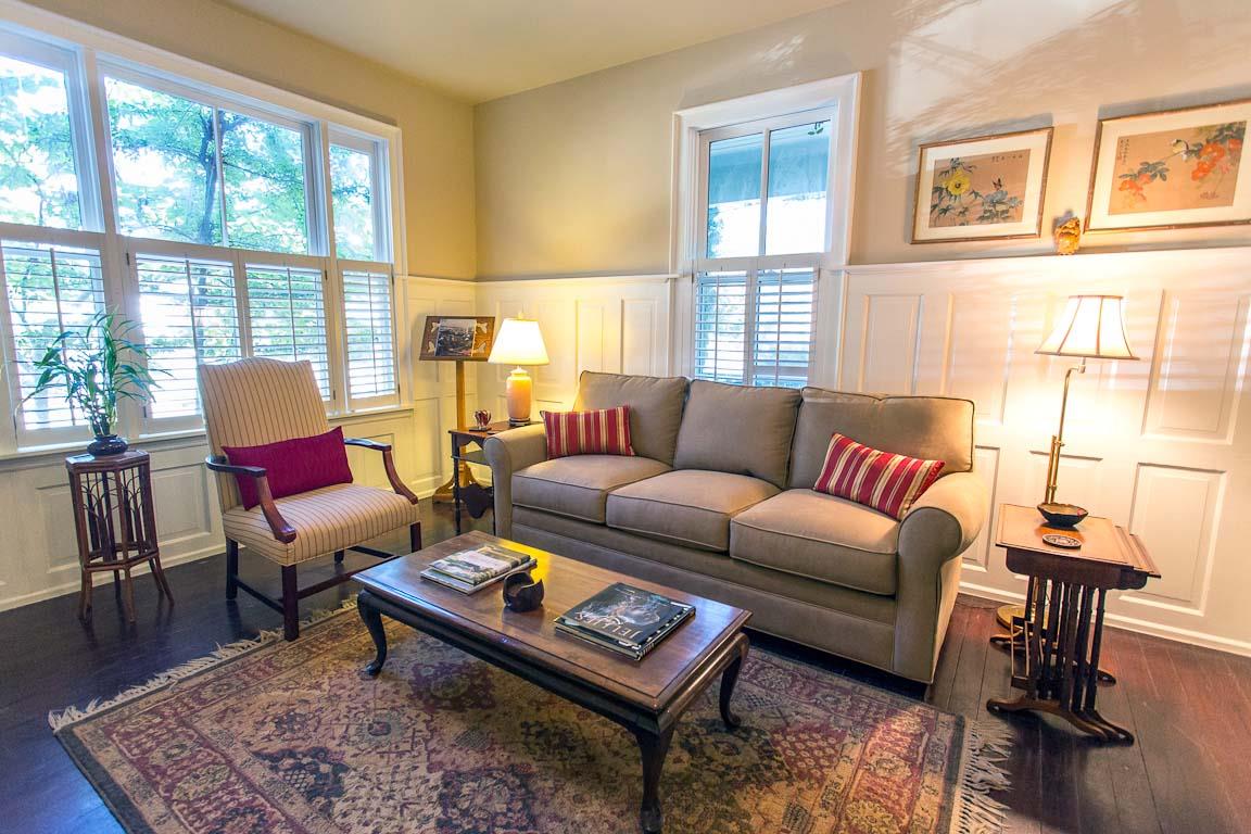 The perfect place to settle in for the evening.