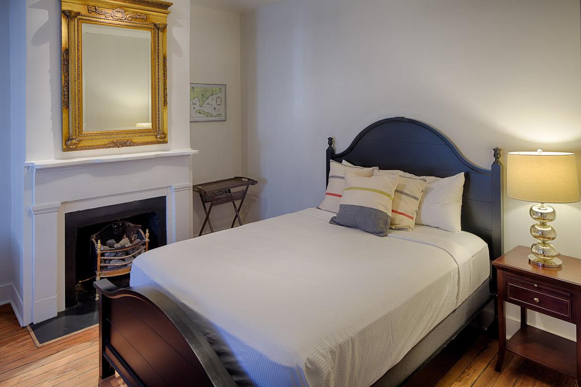 The first bedroom has a King size bed.