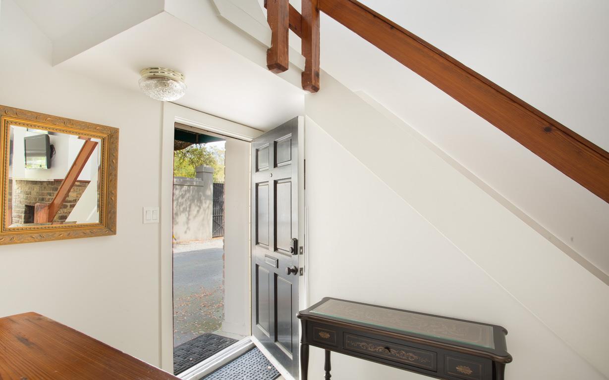 Another view of the front entry.