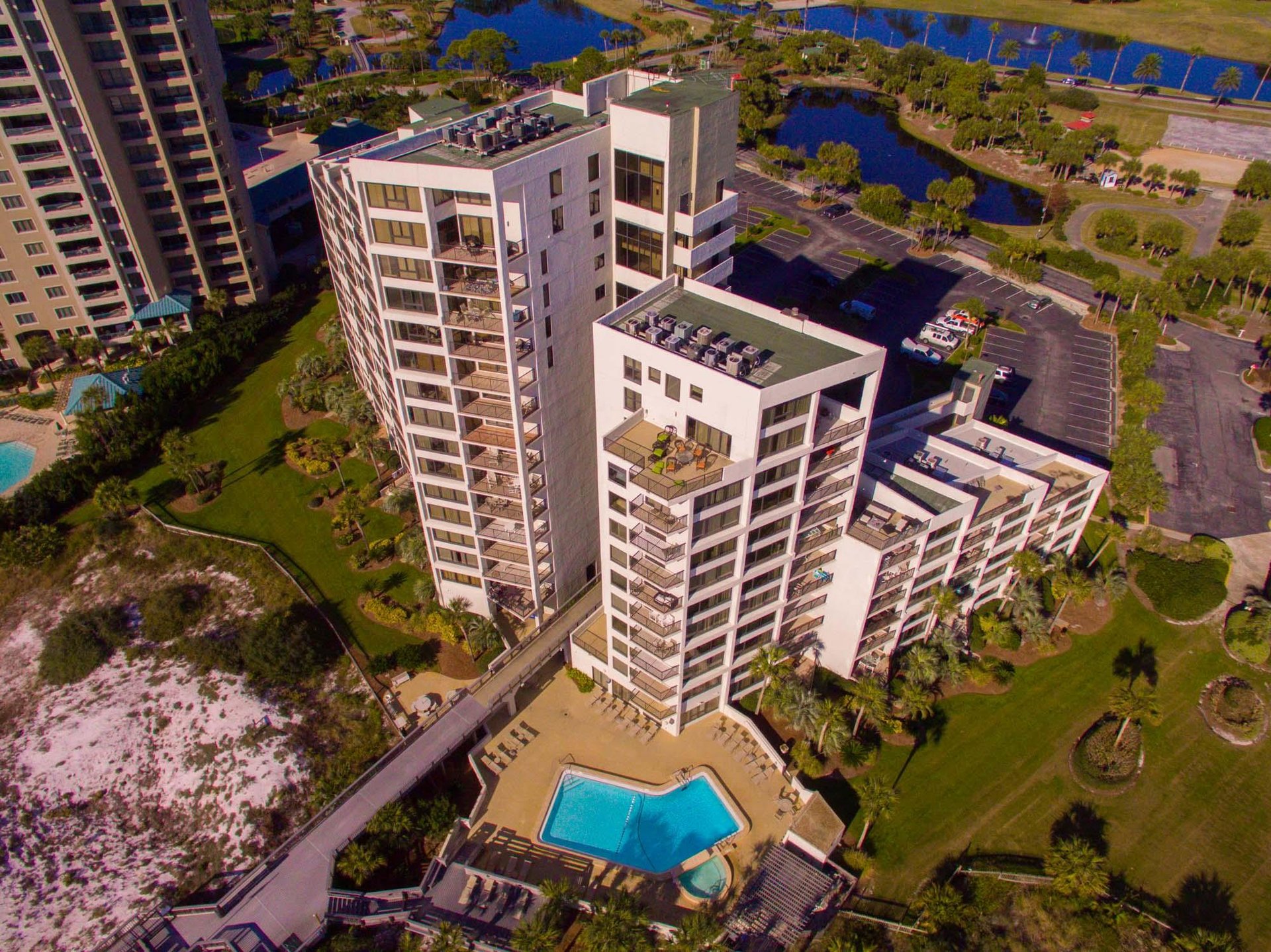 Beachside I Building Ariel View