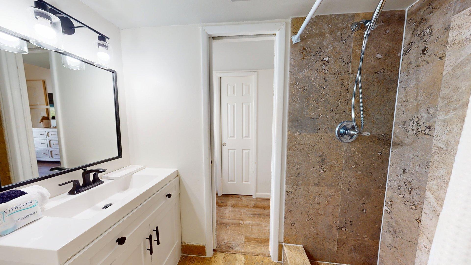 Master bathroom