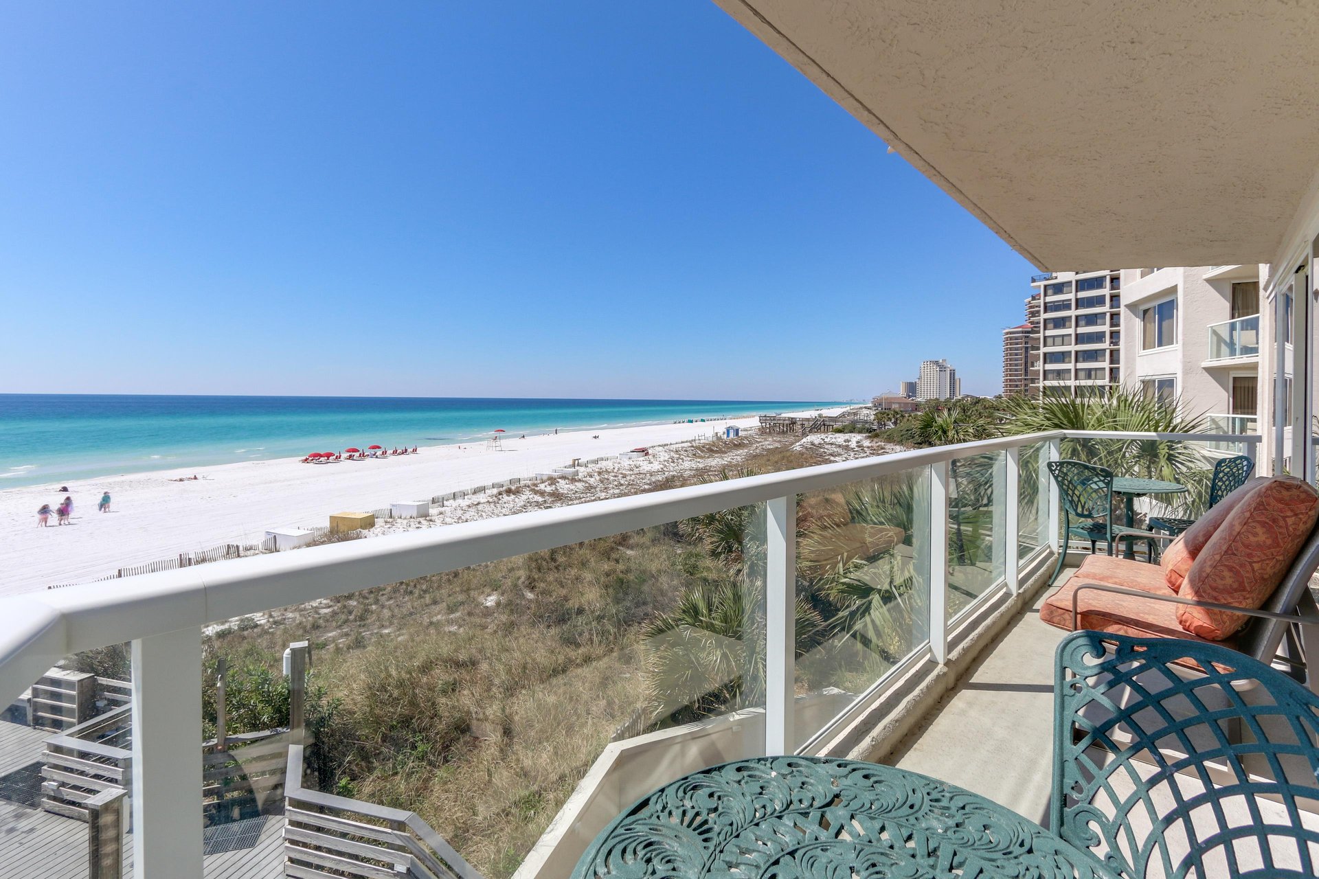 Beachside II 4231 Balcony