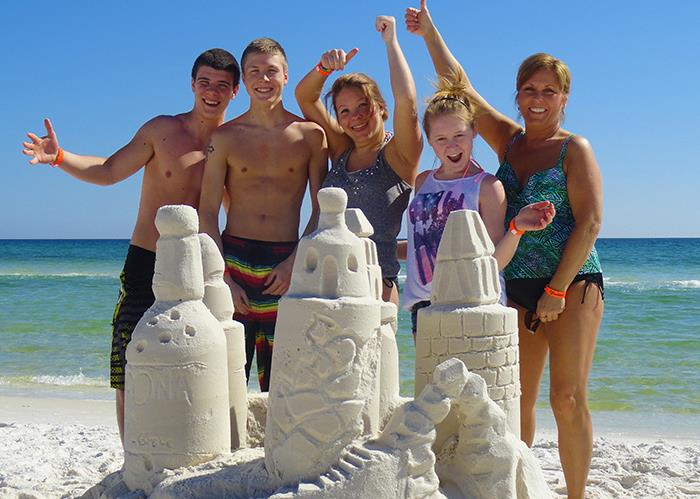 SandCastleLessonBeachSandSculptures