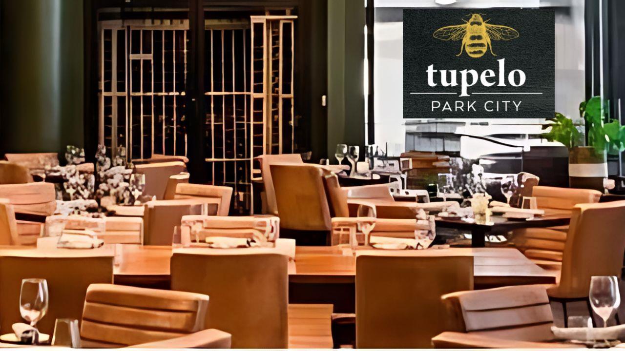 Tupelo Park City restaurant interior wine wall dining room Park City Utah