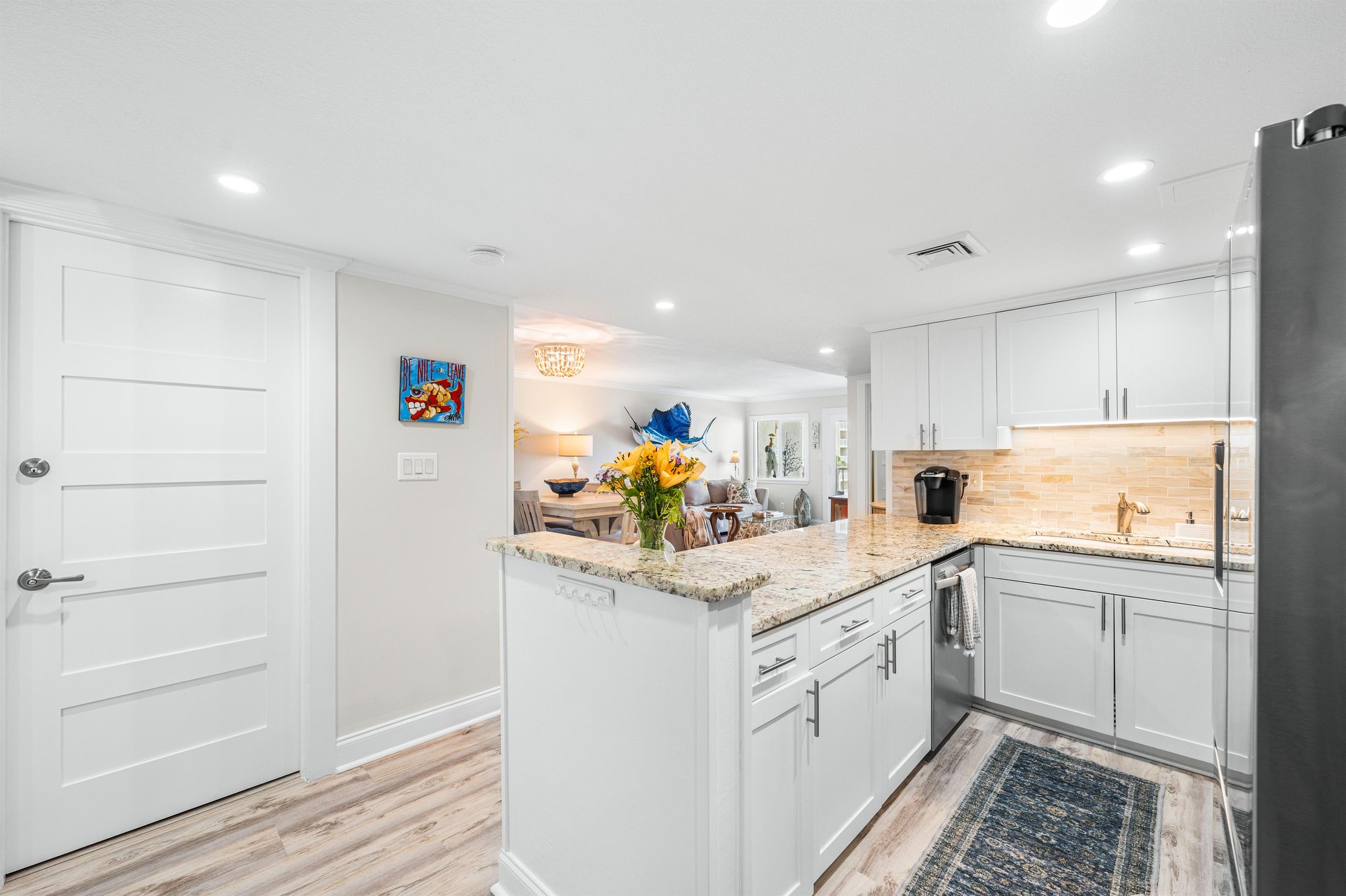 Unit Entrance into Kitchen