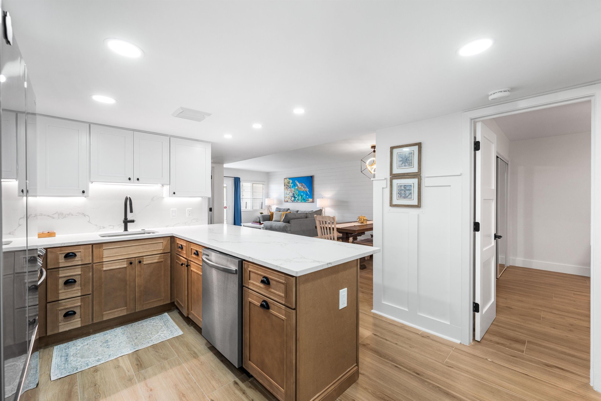 Unit Entrance into Kitchen