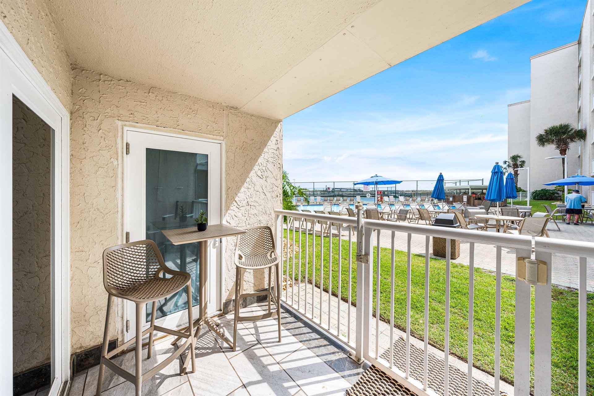 Private walkout Balcony