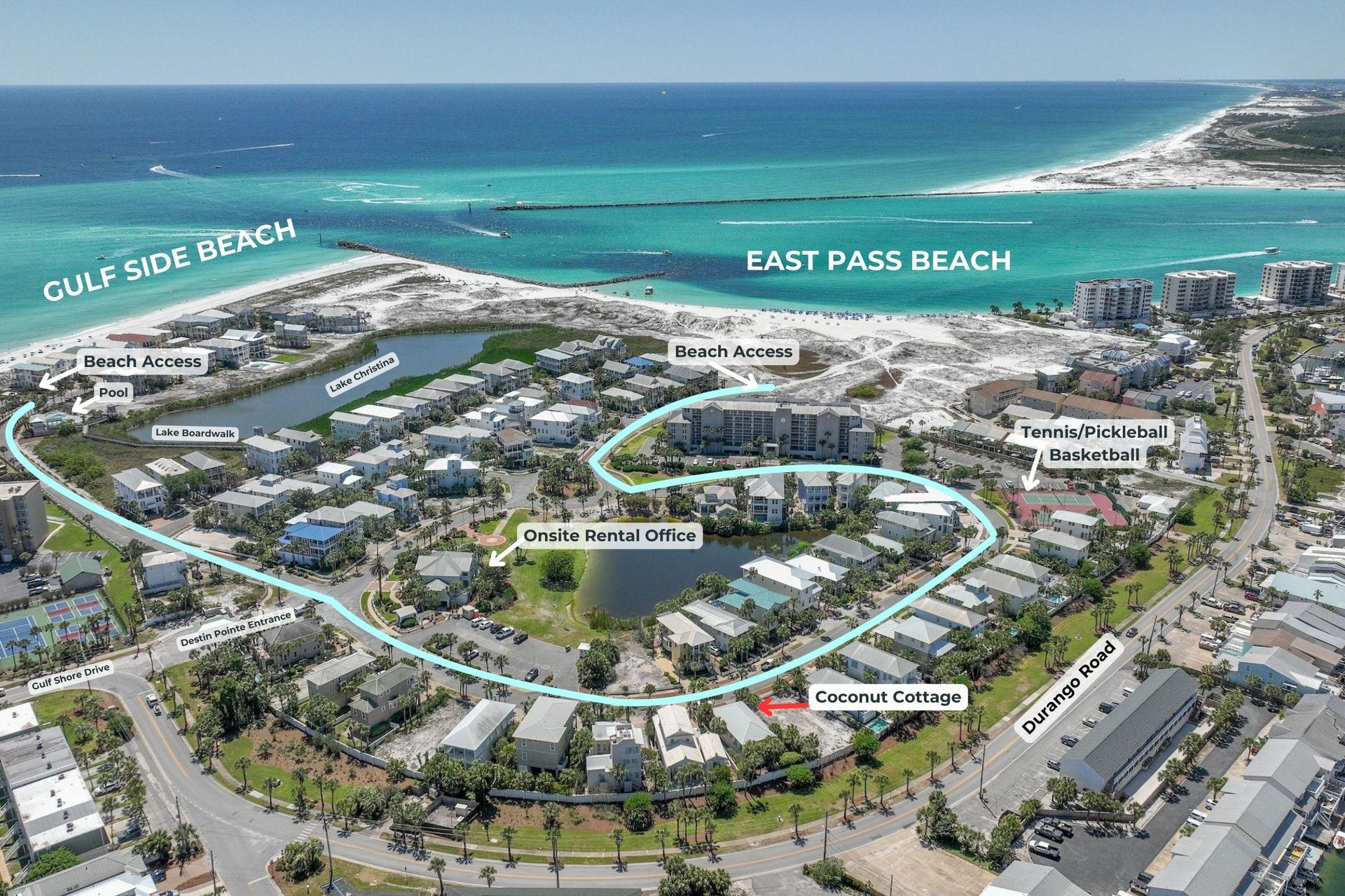 Coconut Cottage at Destin Pointe Resort 25